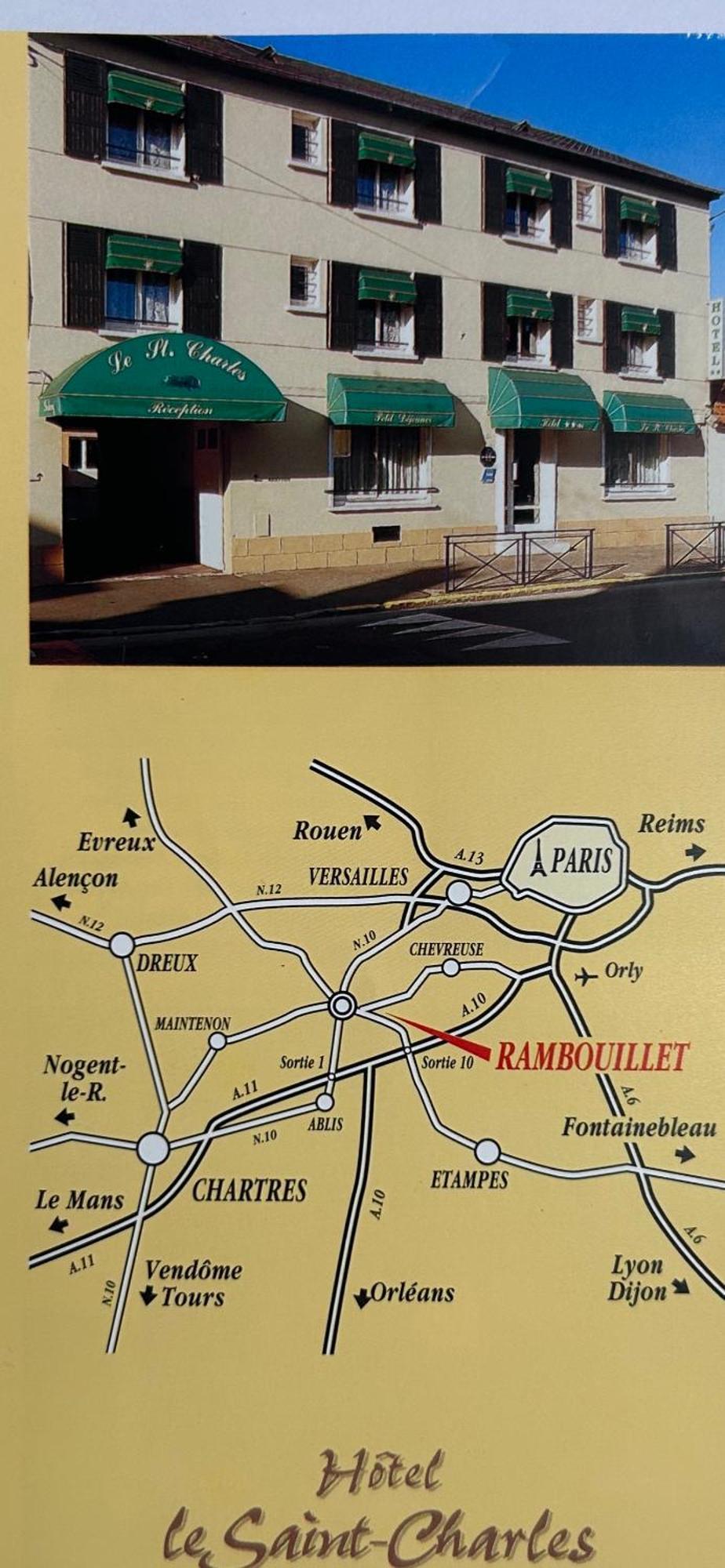 Hotel Saint - Charles Rambouillet Kültér fotó